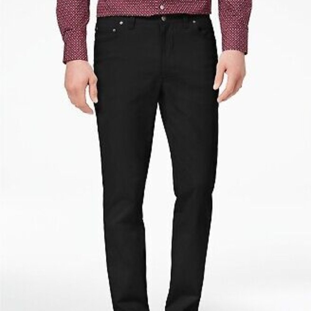 Men's Black Stretch Pants